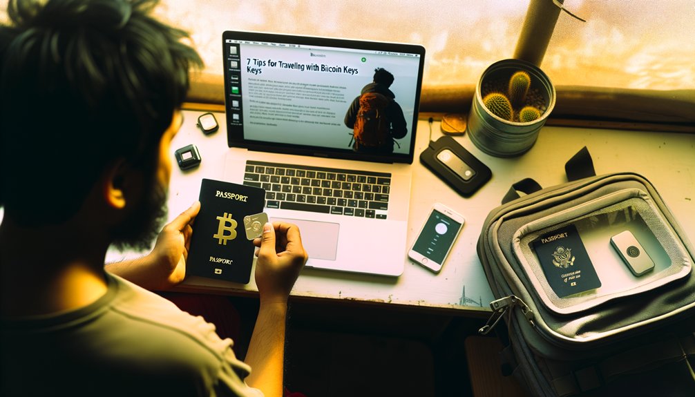 7 Tips For Traveling With Bitcoin Keys