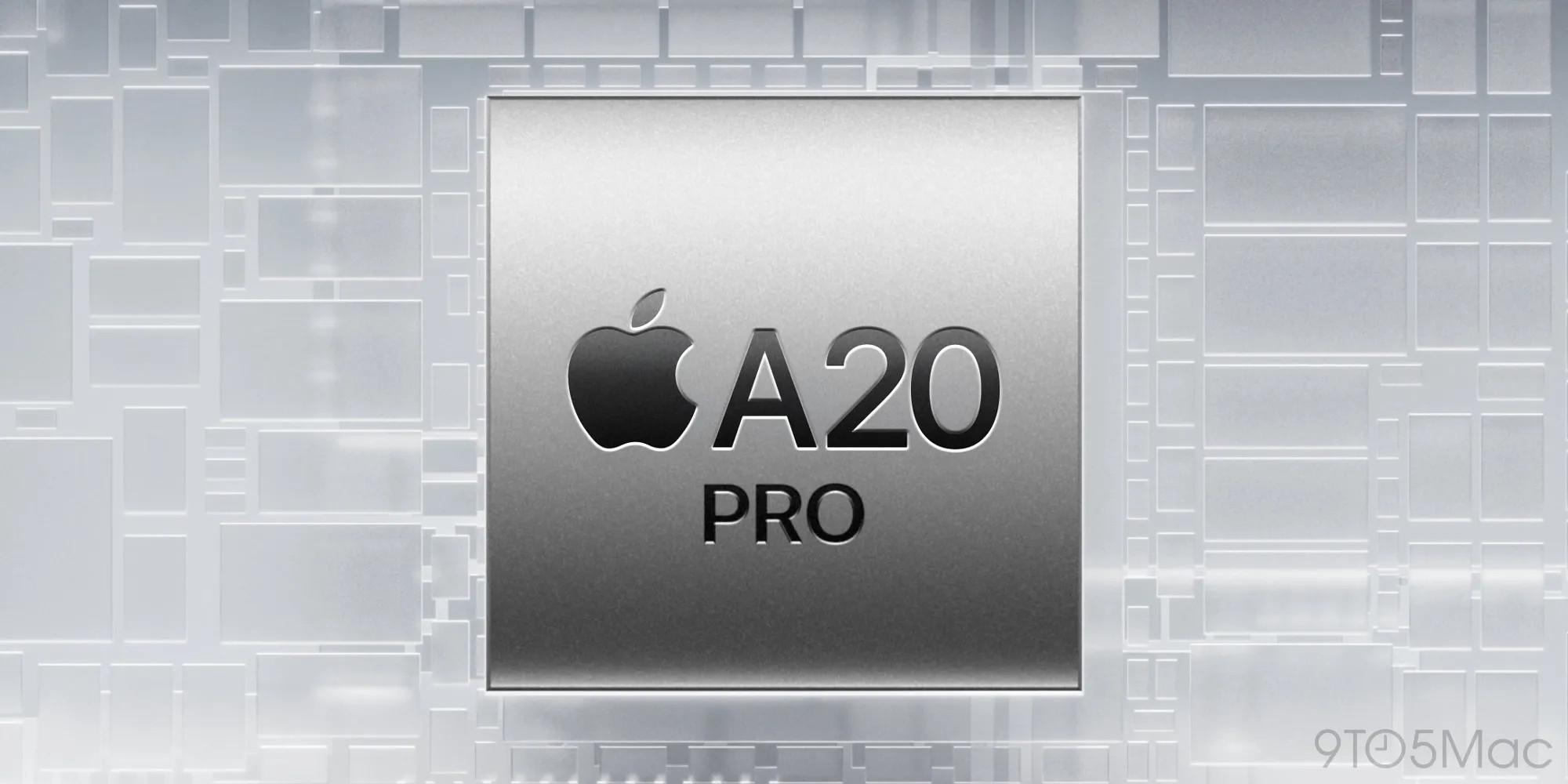 Grafische Darstellung des Apple A20 Pro Chips