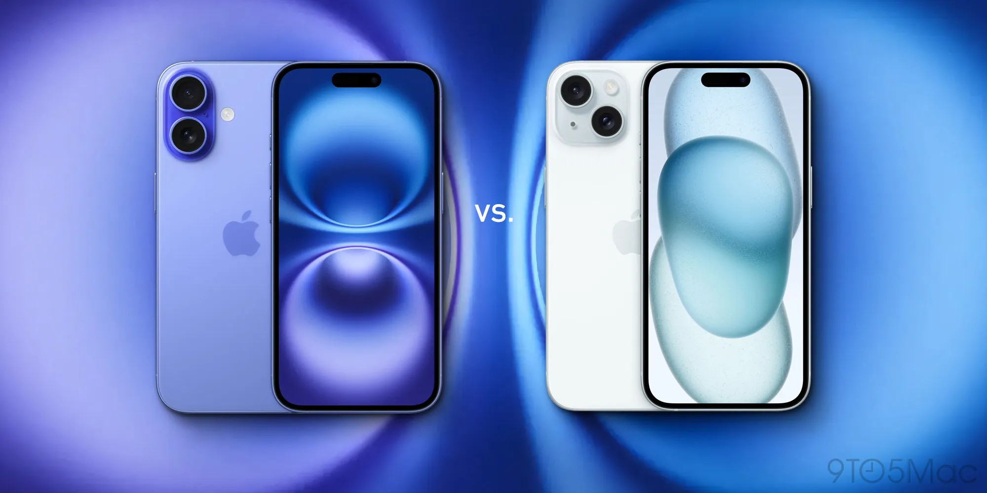 iPhone 16 und iPhone 15 im direkten Design-Vergleich