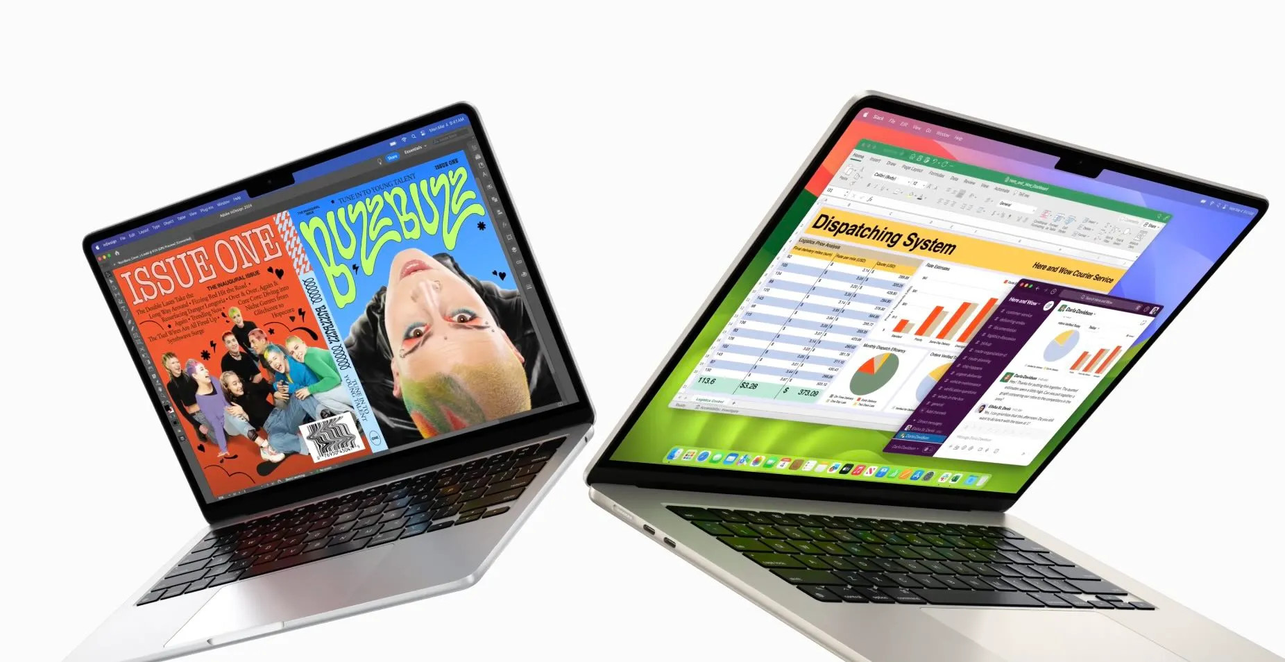 Display Vergleich MacBook Air M3