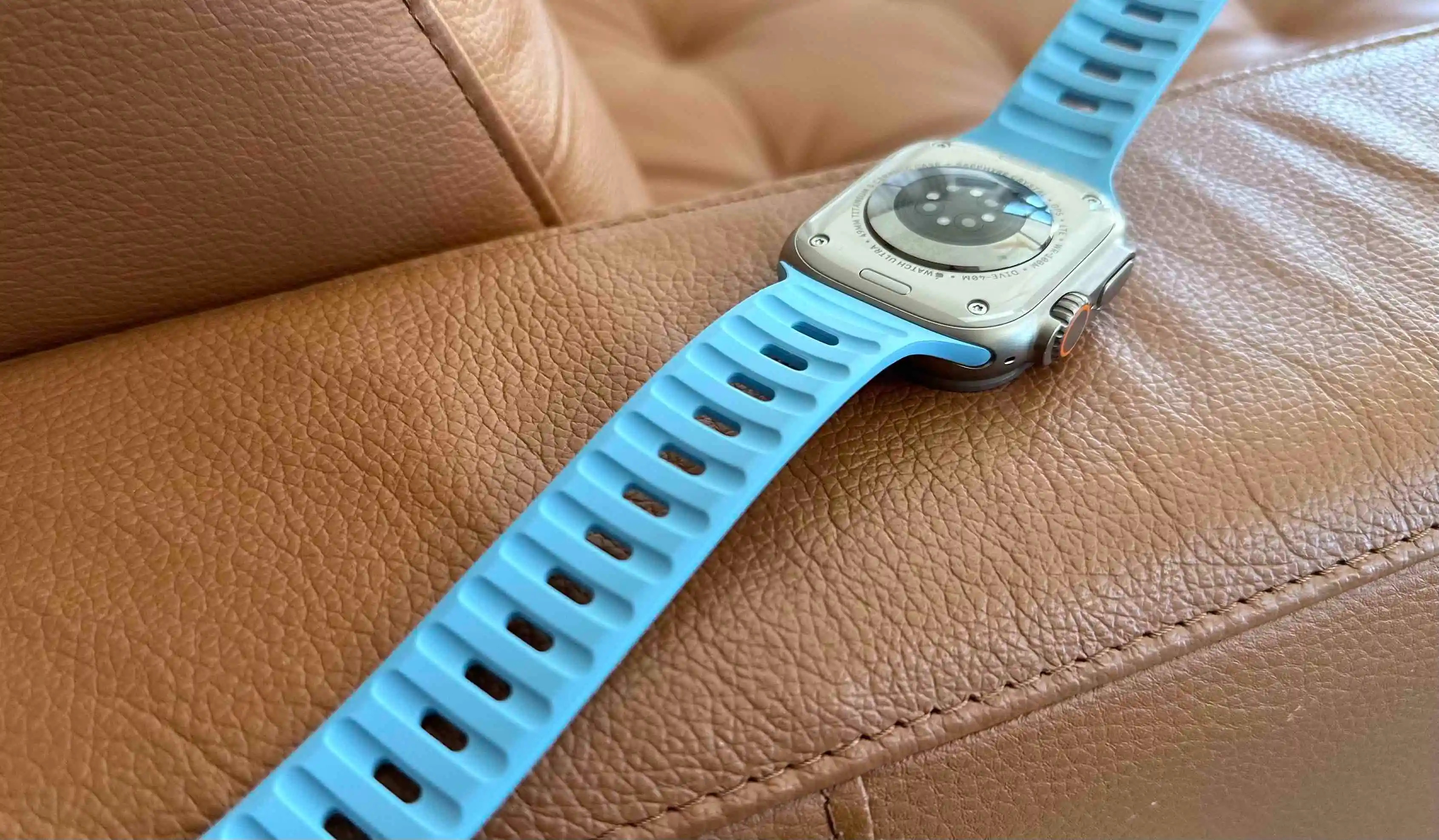 Nahaufnahme der Belüftungskanäle des Nomad Sport Bands