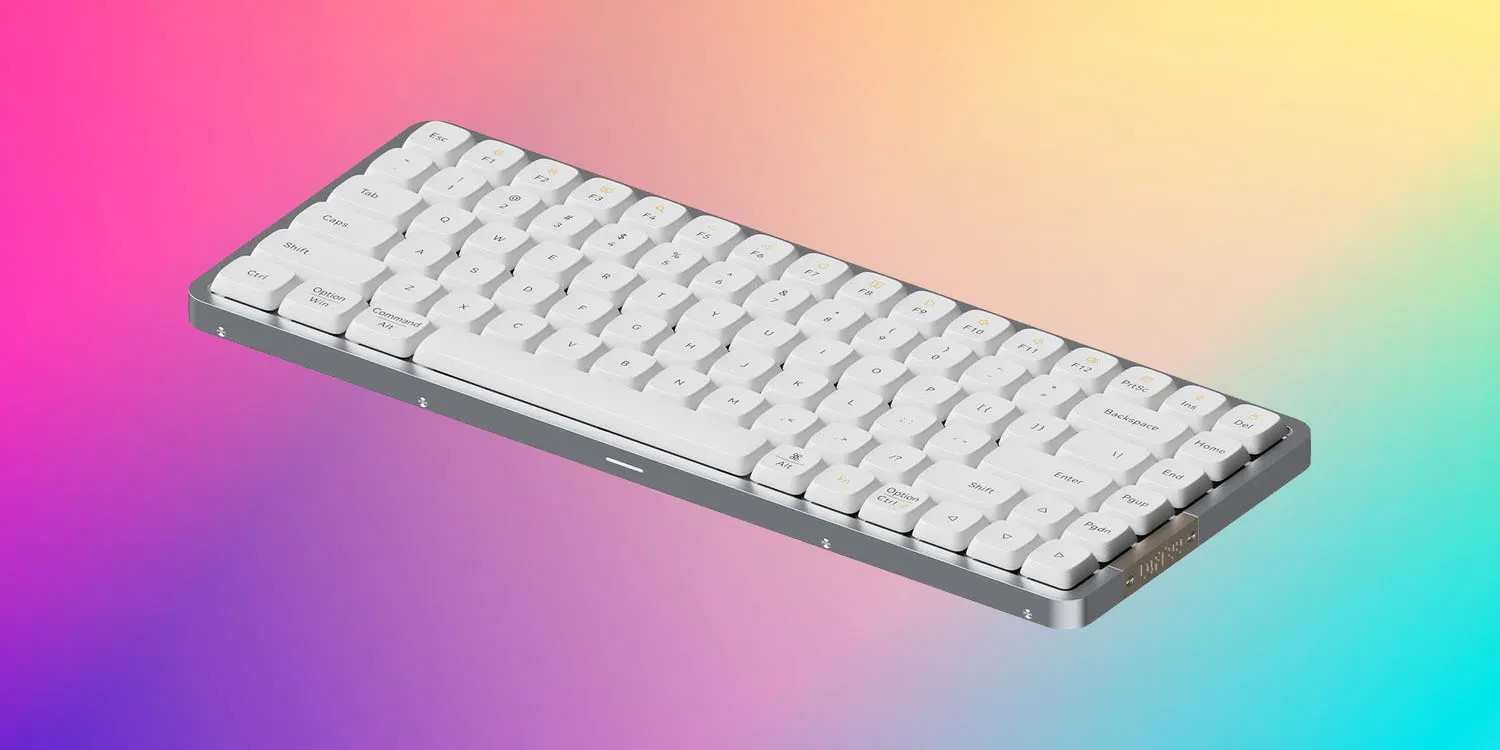 The Lowfree Flow84 is the mechanical keyboard Apple would make