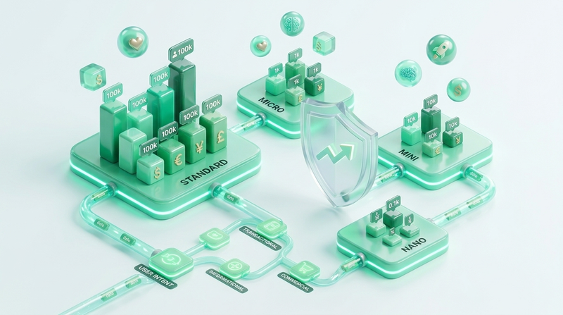 The Core Forex Lot Sizes: Standard, Mini, Micro, and Nano